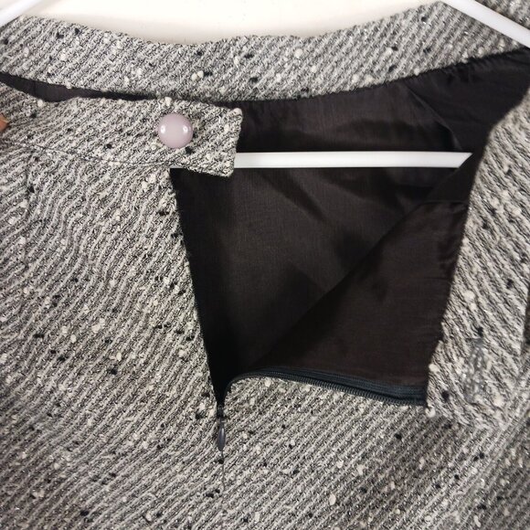 MIMMINA Vintage Italian Tweed Sparkle Skirt Suit 10 - Picture 15 of 16